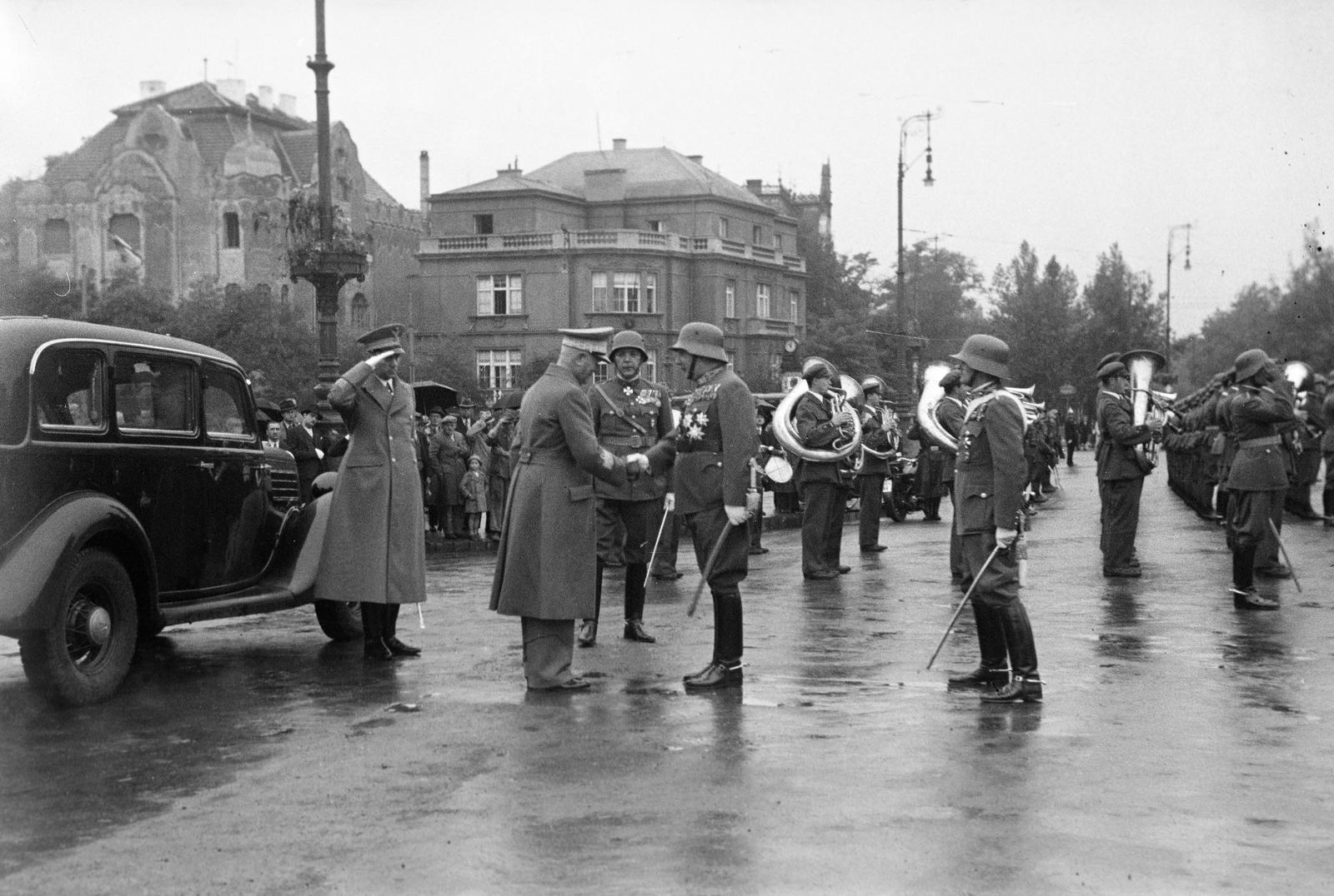 1938, Inkey Tibor, kézfogás, Fortepan #306134