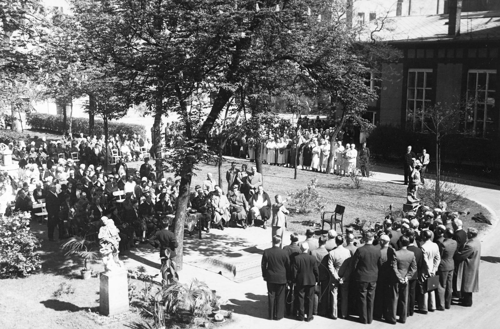 1940, Inkey Tibor, ünnepség, Fortepan #306192