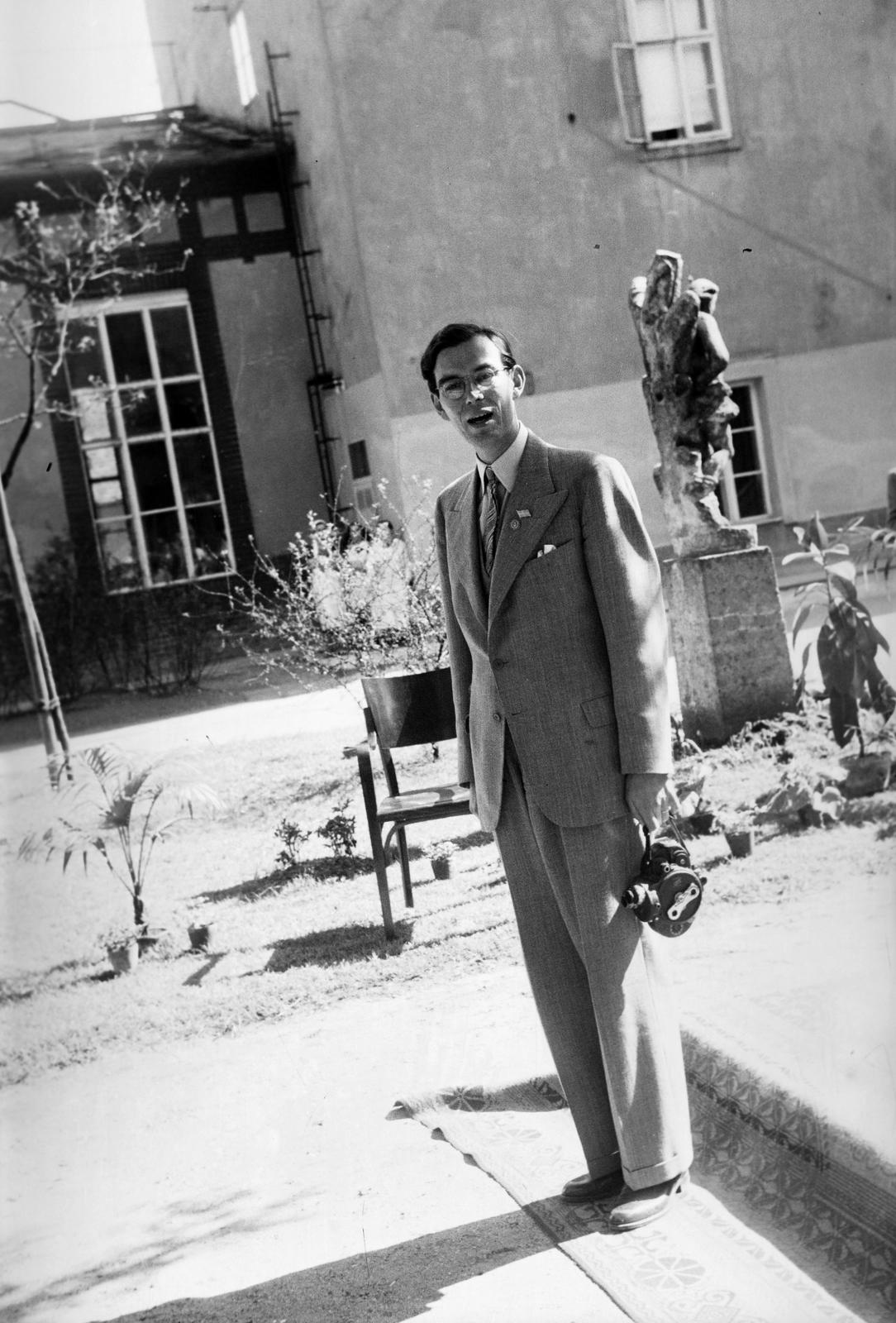 1940, Inkey Tibor, ferde, Fortepan #306196