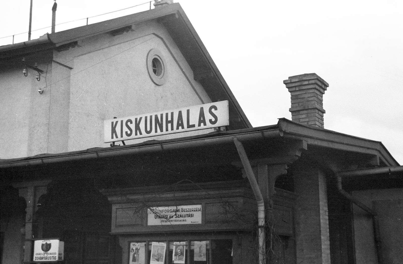 1936, Inkey Tibor, tobacco shop, place-name signs, Fortepan #306284