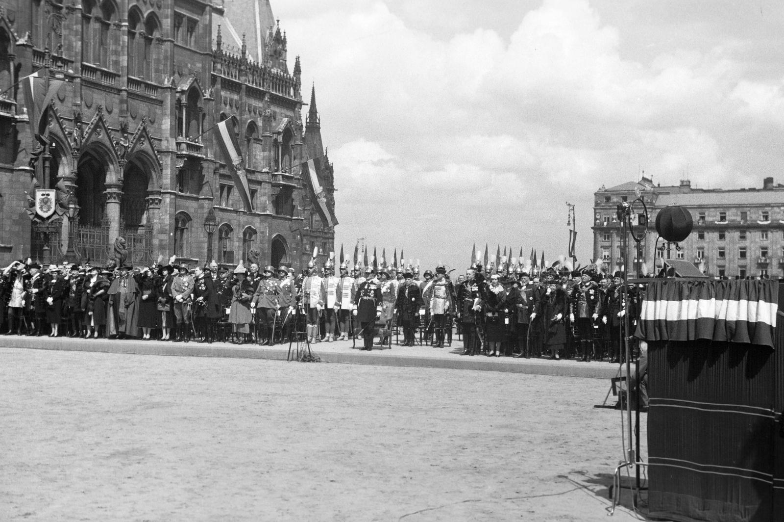 1937, Inkey Tibor, uniform, Fortepan #306329