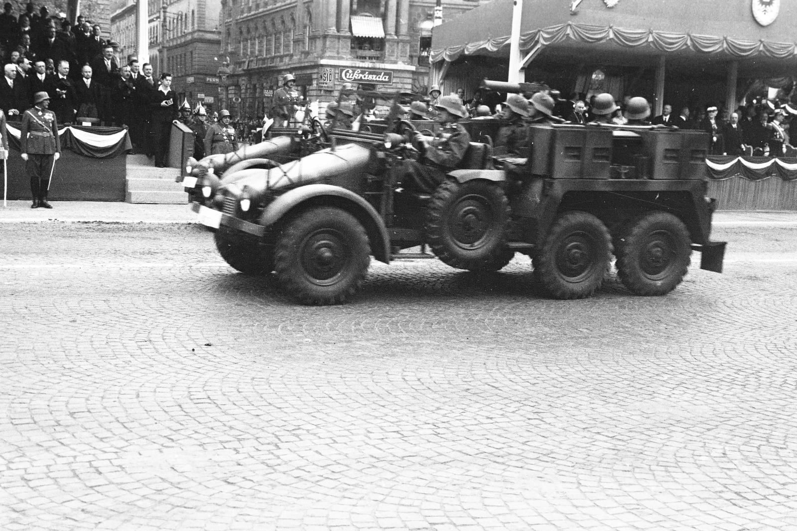 1938, Inkey Tibor, Krupp Protze, Krupp-márka, Fortepan #306365