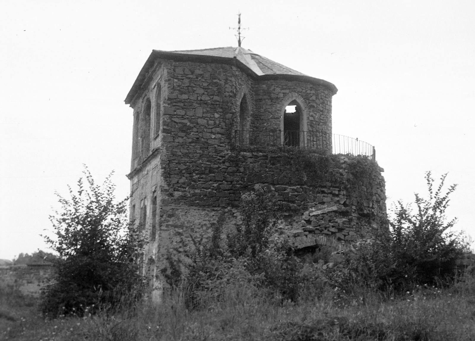 Hungary, Szécsény, Forgách-kastély, nyugati bástya., 1968, Gazda Anikó, Fortepan #307209