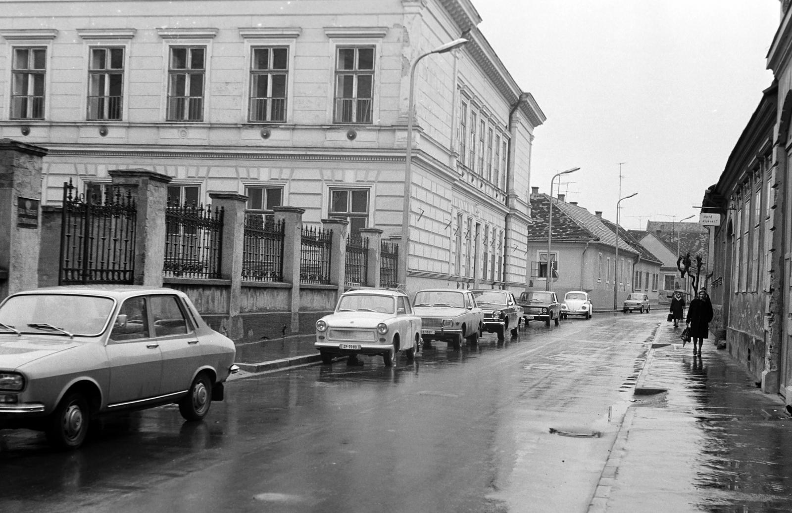 Hungary, Zalaegerszeg, Ady Endre utca 2., Dózsa György Általános Iskola., 1977, Gazda Anikó, Fortepan #307270
