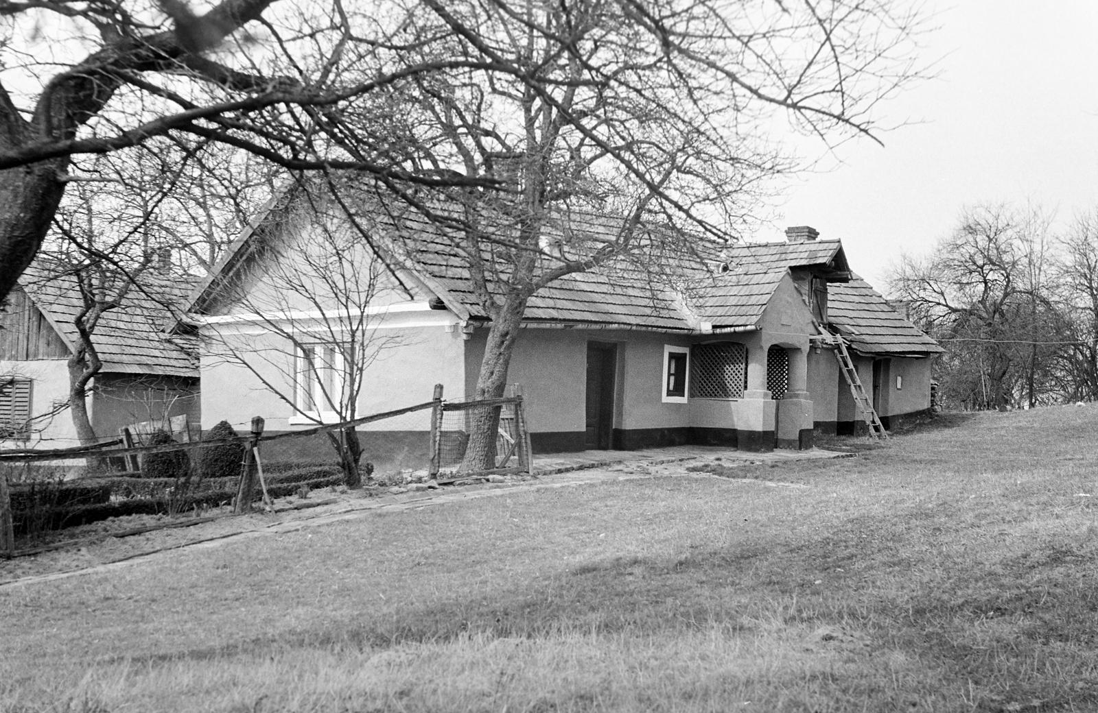 Hungary, 1966, Gazda Anikó, vernacular architecture, house, Fortepan #307278