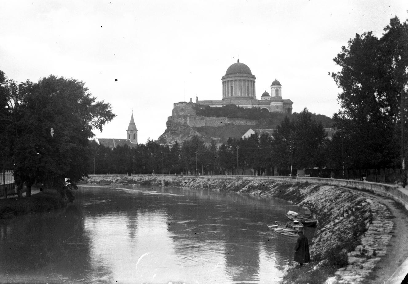 Hungary, Esztergom, Kis-Duna, Bazilika., 1935, Storymap.hu, basilica, Fortepan #30766