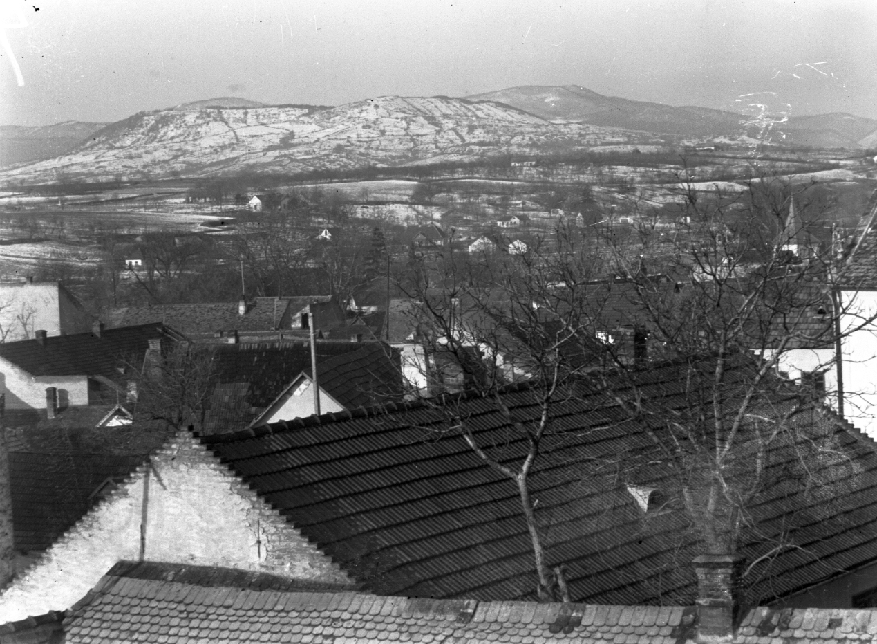 Hungary, Szentendre, kilátás a református templom tornyából Pomáz irányába., 1935, Storymap.hu, Fortepan #30769