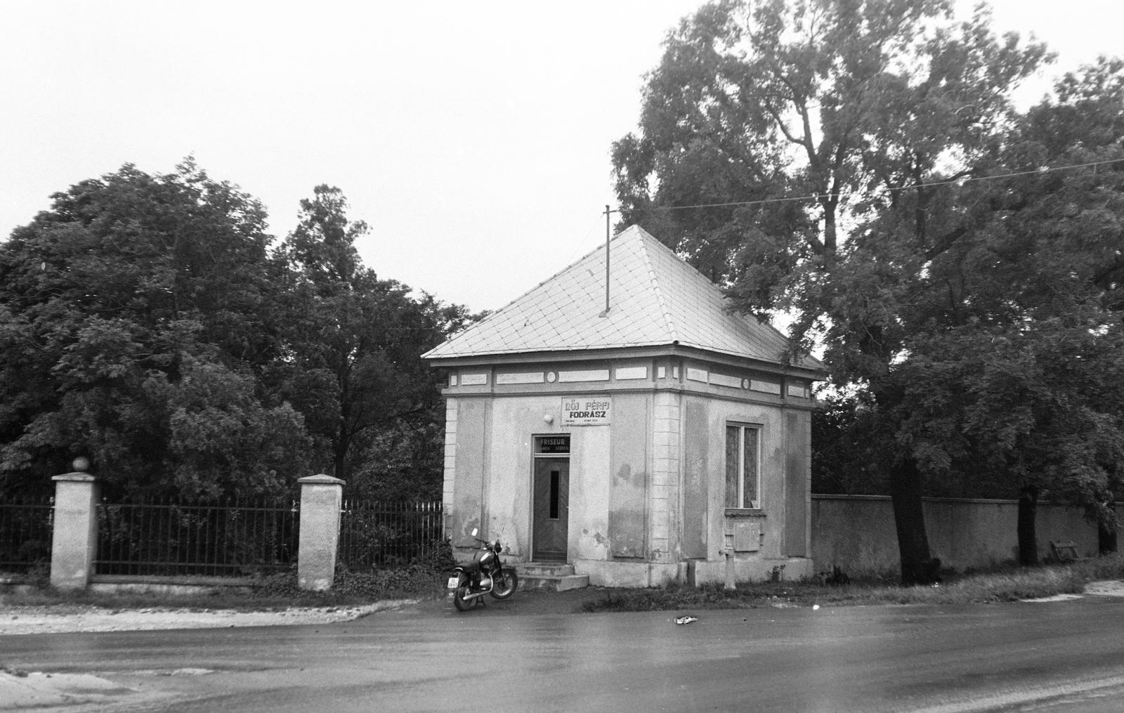 Hungary, Csór, a Szőgyény-Marich-Somssich-kastély kapu épülete., 1971, Gazda Anikó, Fortepan #308057