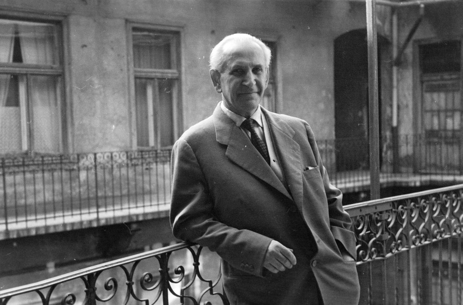 Magyarország, 1963, Gazda Anikó, idős ember, férfi, portré, Fortepan #308261