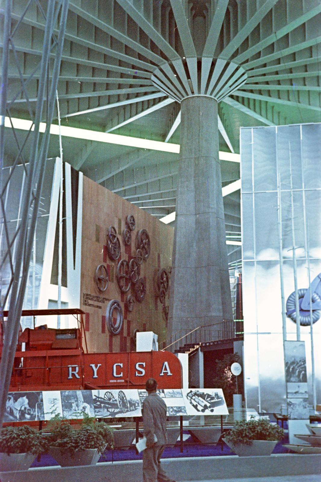 Olaszország, Torino, Világkiállítás 1961. (Esposizione Internazionale del Lavoro - Torino 1961)., 1961, Gazda Anikó, színes, Fortepan #308396