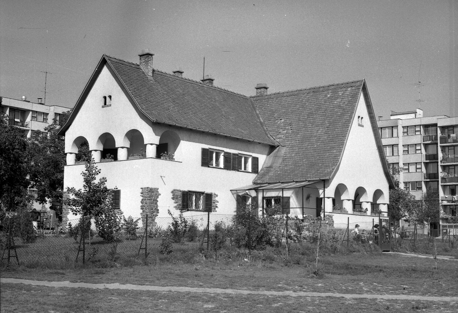 Hungary, Szentendre, Püspökmajori lakótelep, Borsos villa., 1978, Storymap.hu, Fortepan #30851