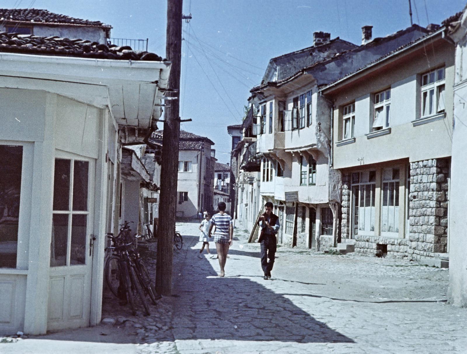 1962, Gazda Anikó, színes, zárterkély, Fortepan #308518