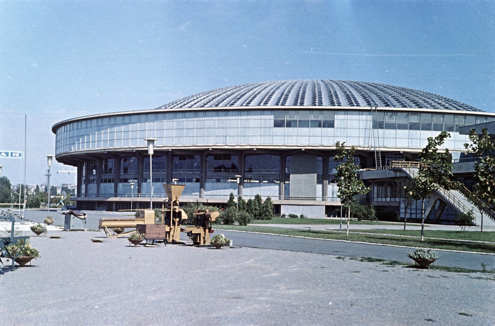 1962, Gazda Anikó, színes, modern építészet, középület, Fortepan #308537