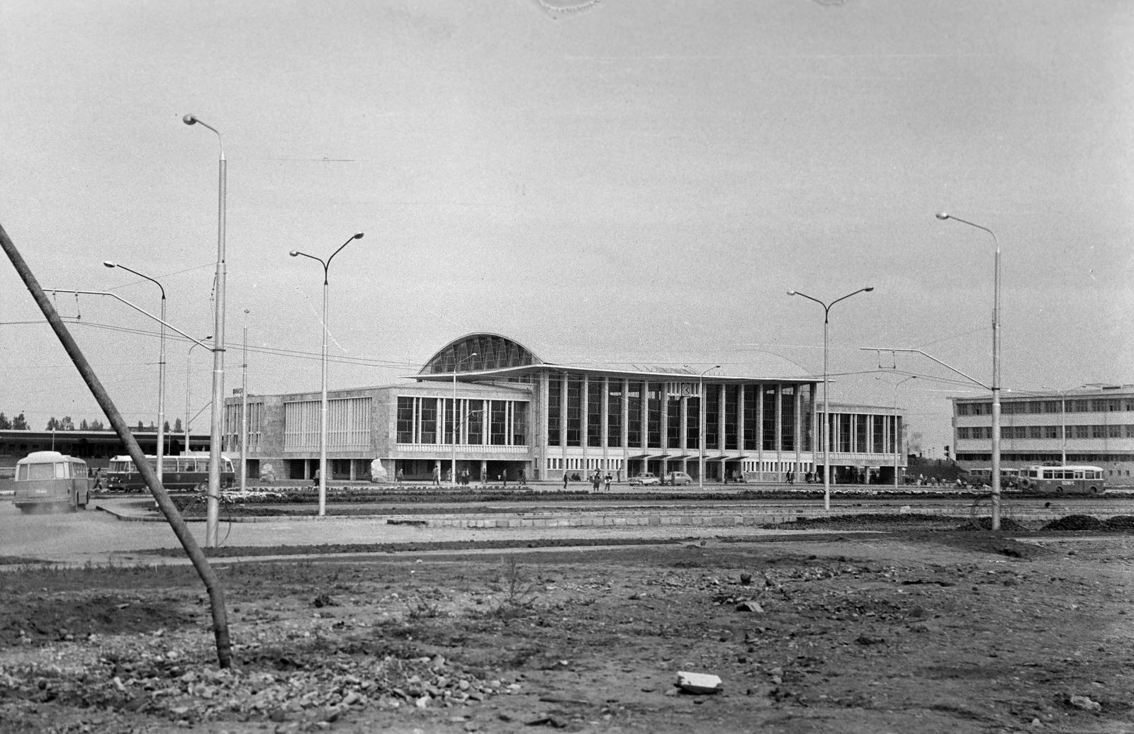 1962, Gazda Anikó, modern építészet, középület, Fortepan #308549