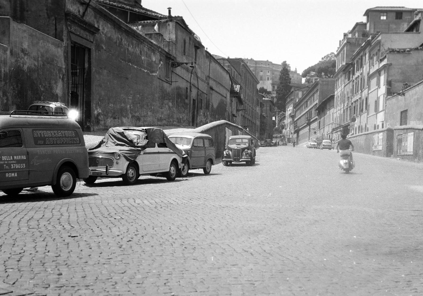 1960, Gazda Anikó, automobil, ponyva, Fortepan #308902