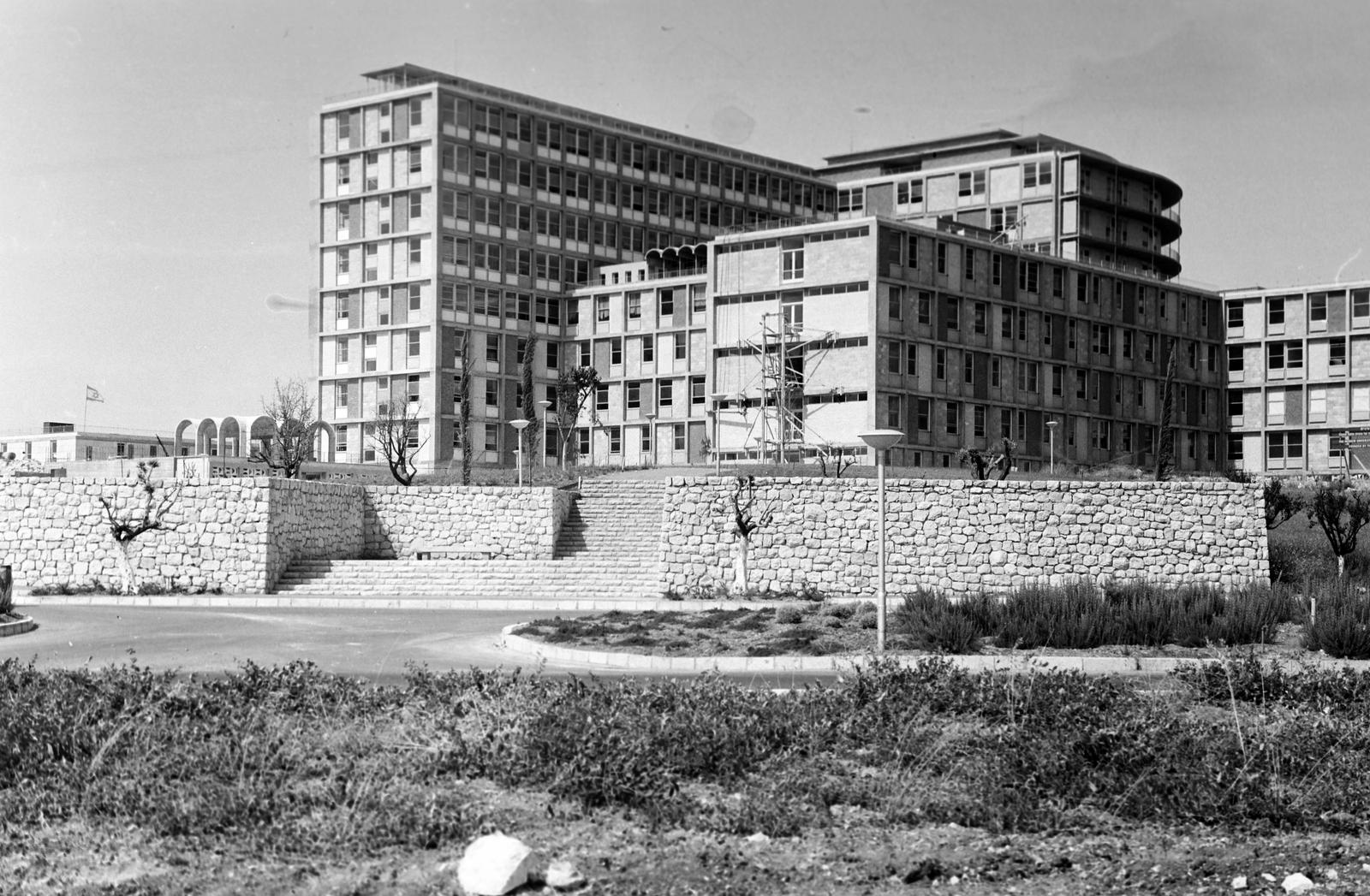 1962, Gazda Anikó, terméskő, modern építészet, Fortepan #308919