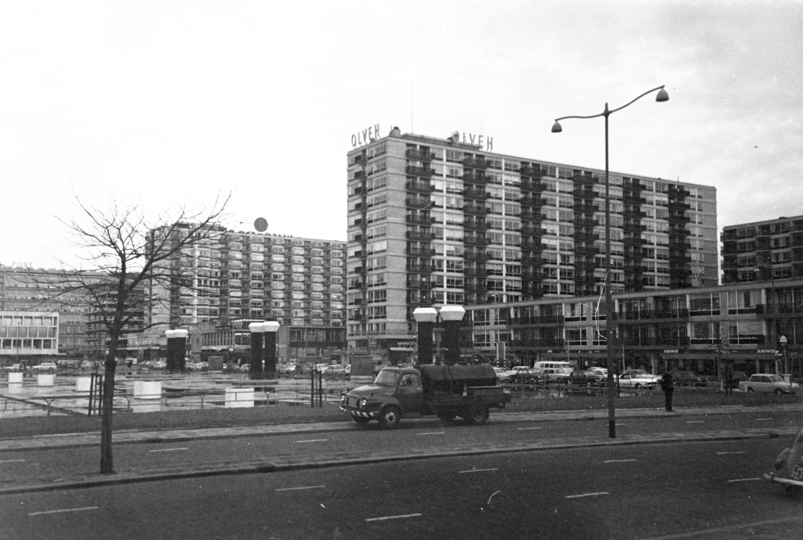 1966, Gazda Anikó, modern építészet, lakótelep, Fortepan #308936