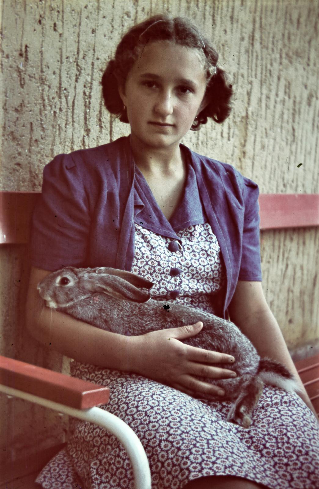 1941, Belházy Miklós, Fortepan #309066