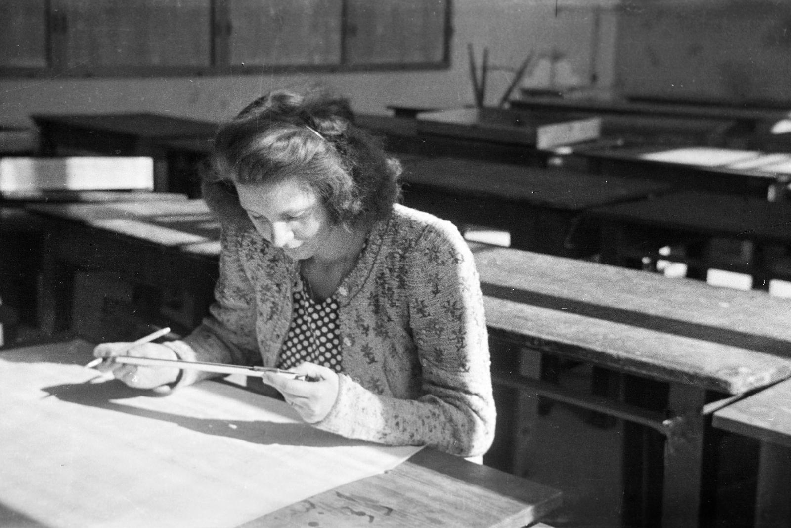 1948, Böhönyey Ágnes, Fortepan #309108