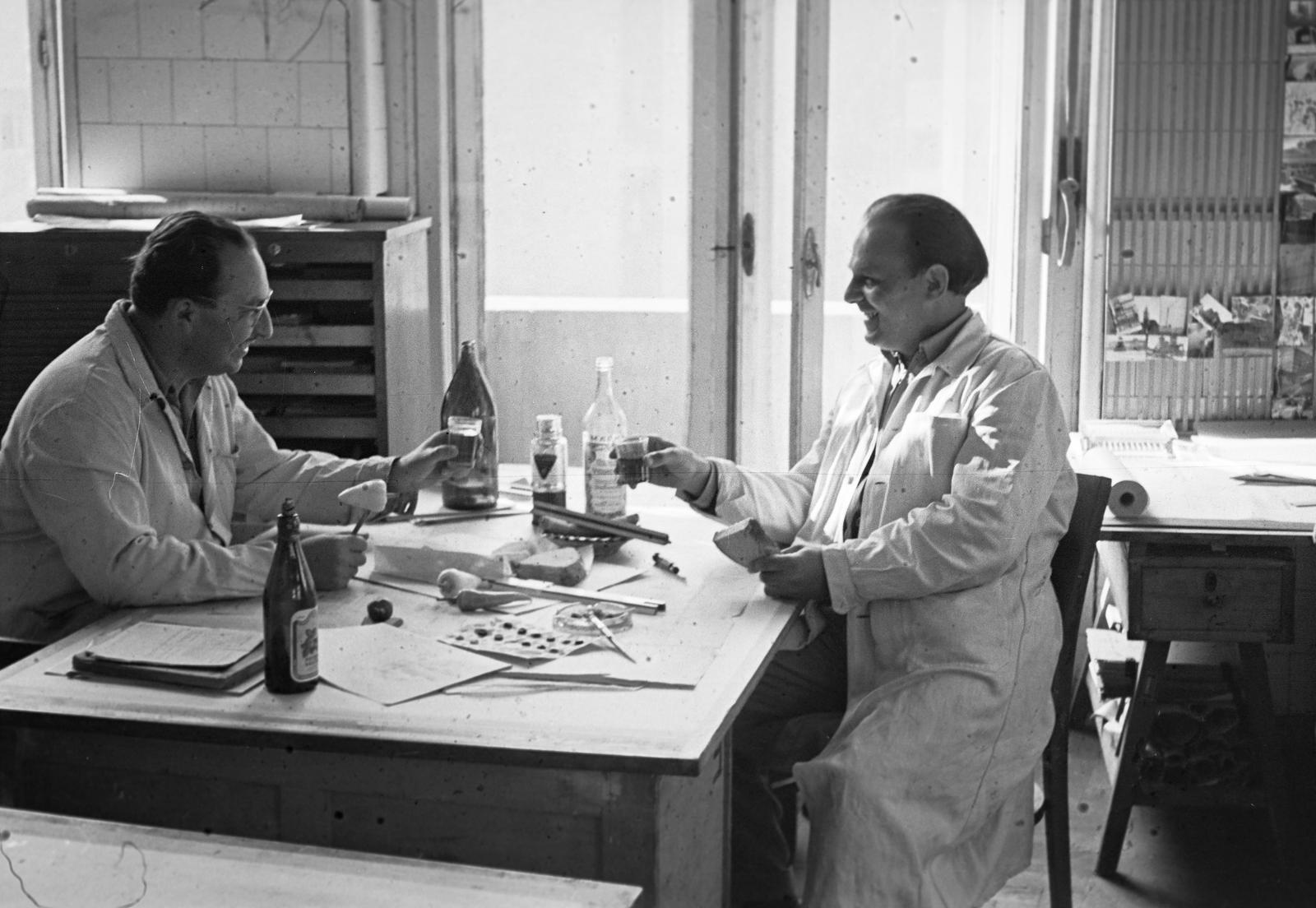 1955, Böhönyey Ágnes, Fortepan #309119