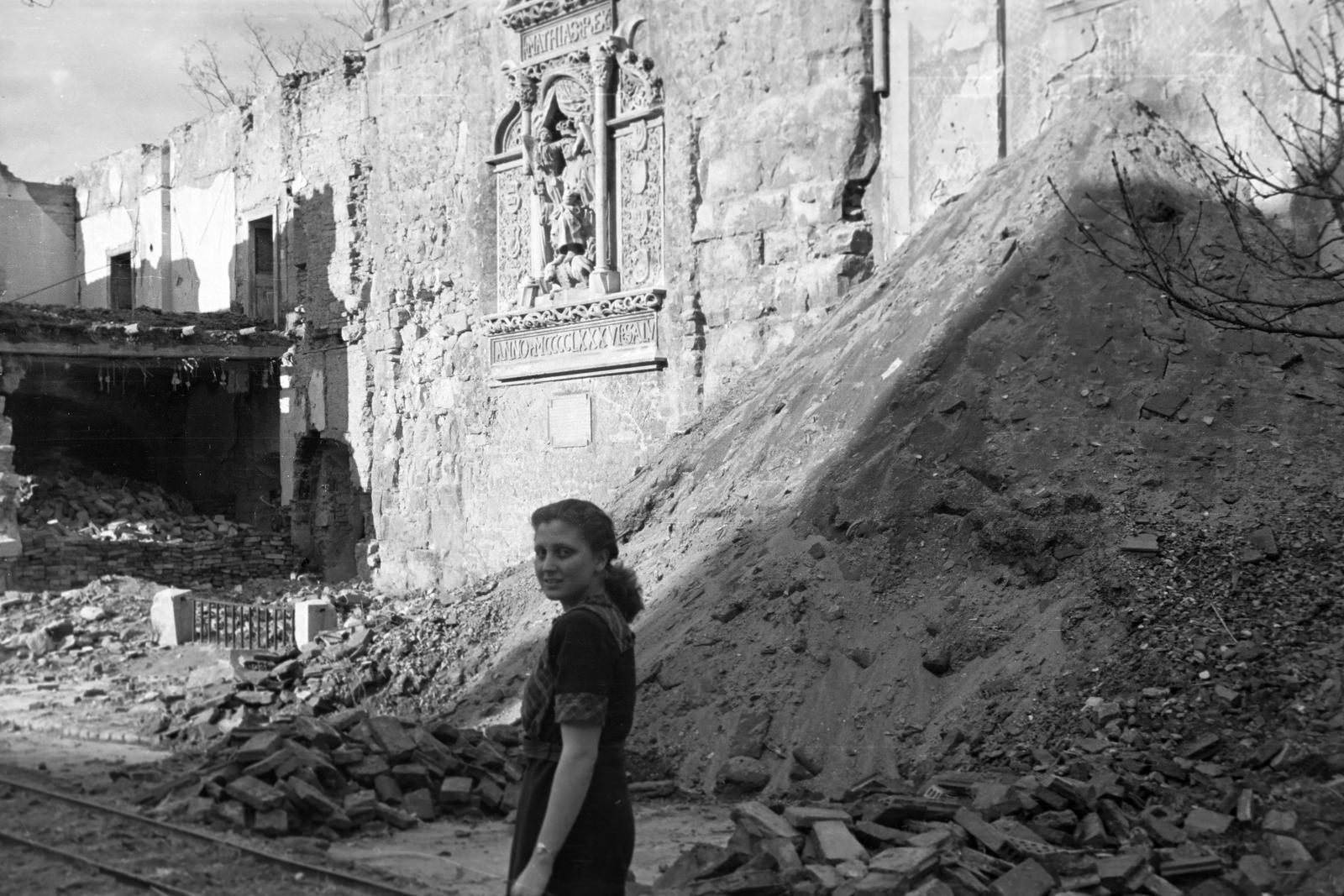 1945, Böhönyey Ágnes, Fortepan #309154