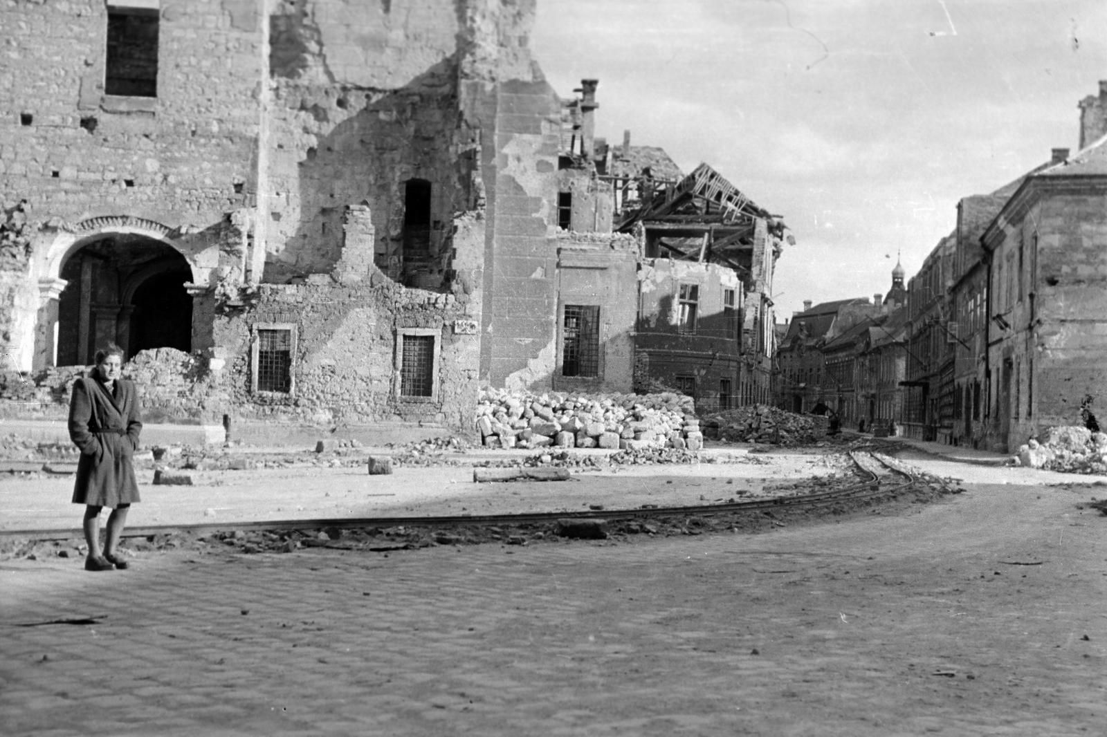 1945, Böhönyey Ágnes, Fortepan #309158