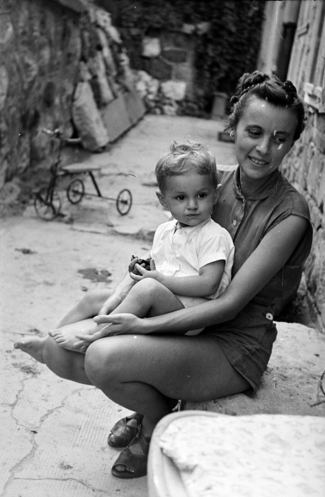 1950, Böhönyey Ágnes, Fortepan #309166