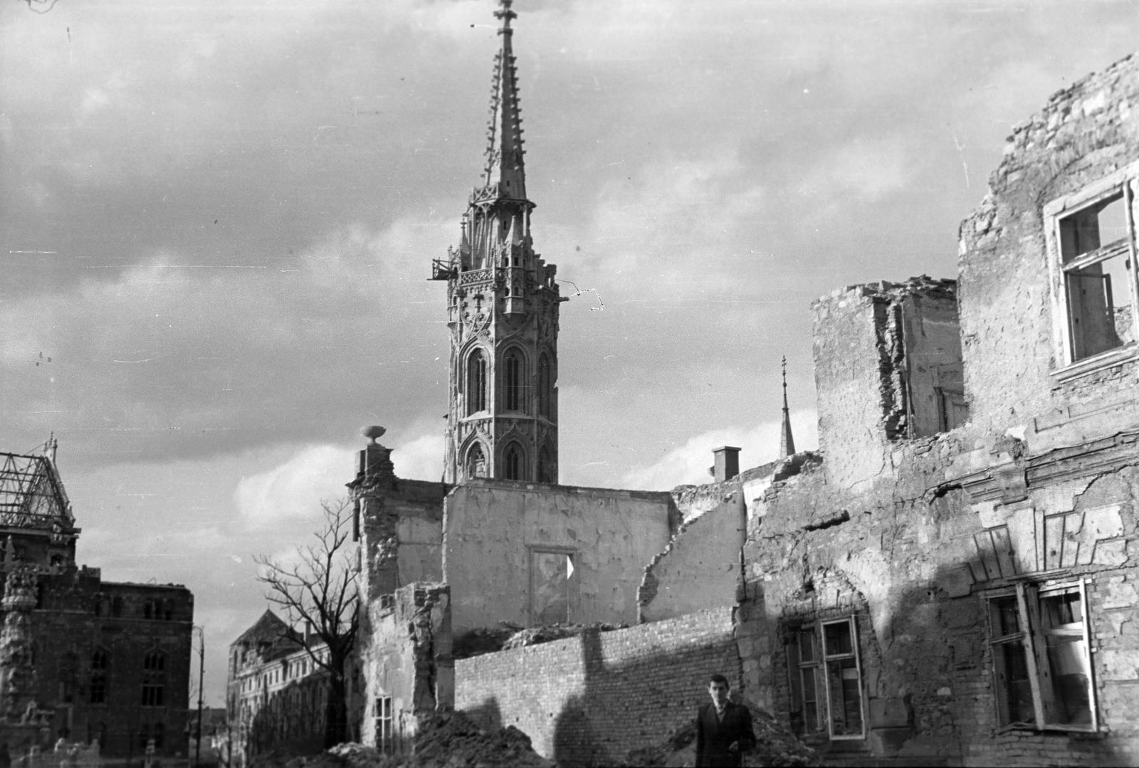 1946, Böhönyey Ágnes, Fortepan #309201