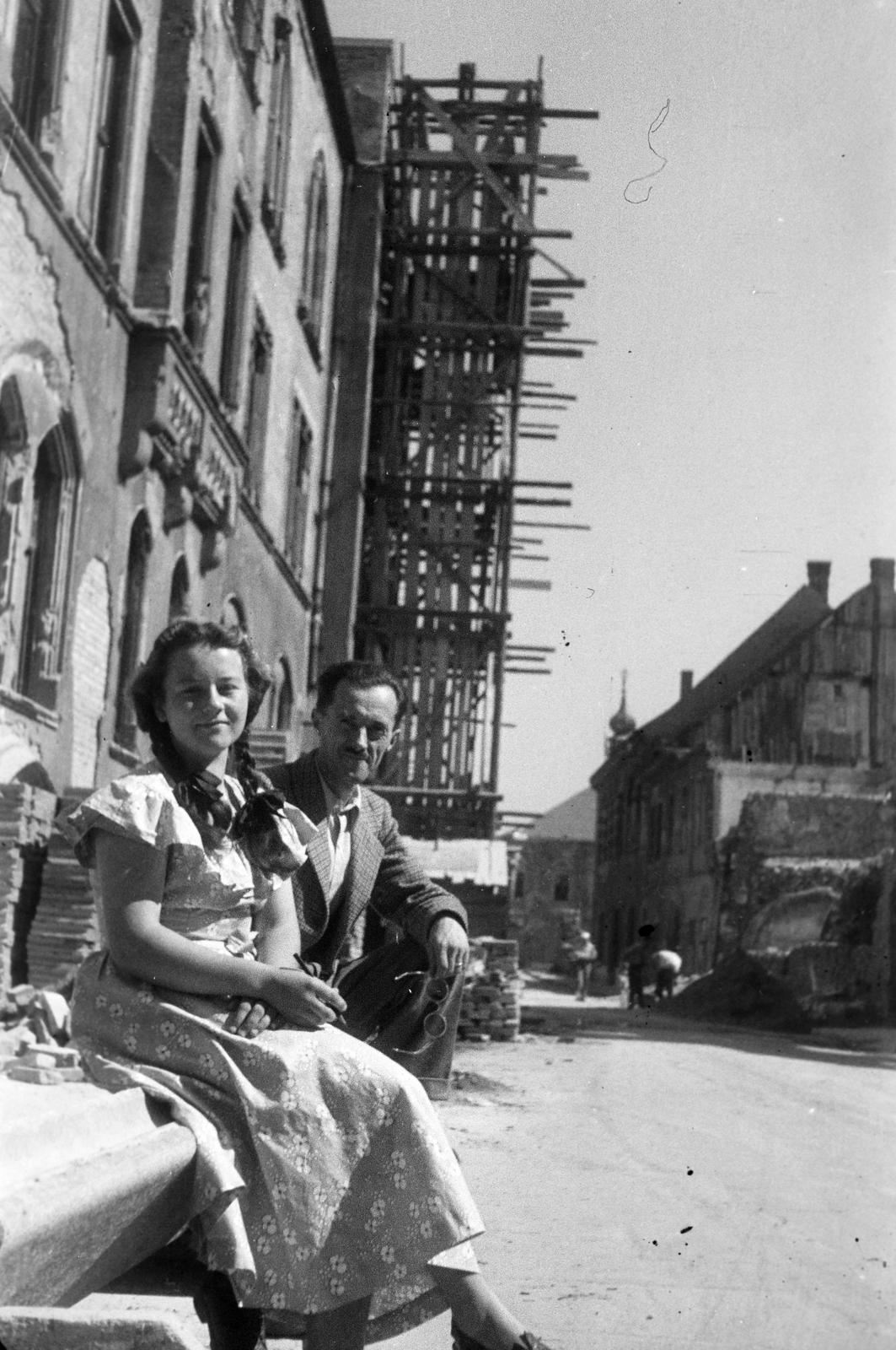 1946, Böhönyey Ágnes, Fortepan #309202