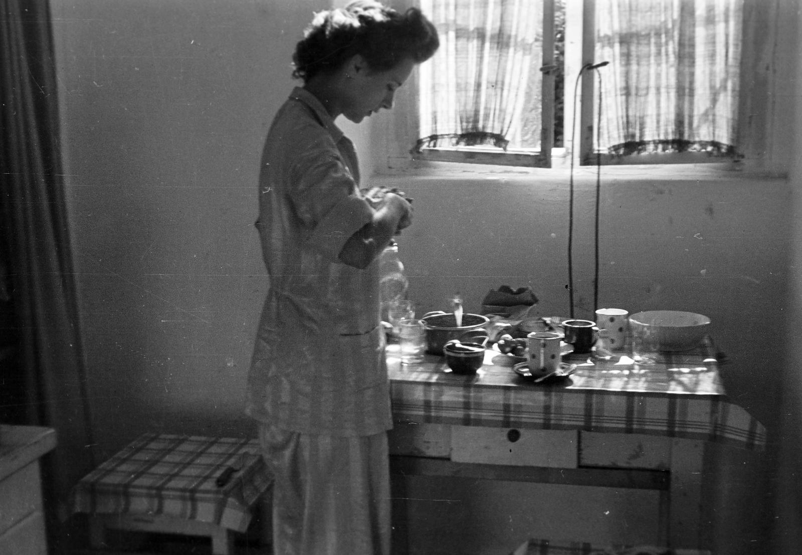 1950, Böhönyey Ágnes, Fortepan #309218