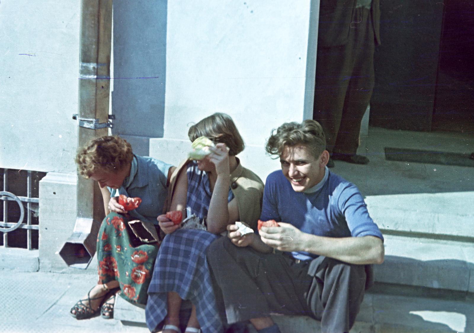 1954, Böhönyey Ágnes, Fortepan #309296