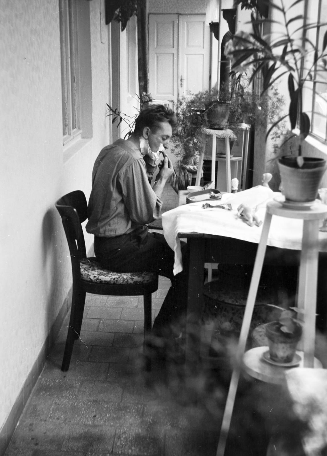 1958, Bordács Ferenc, Fortepan #309605