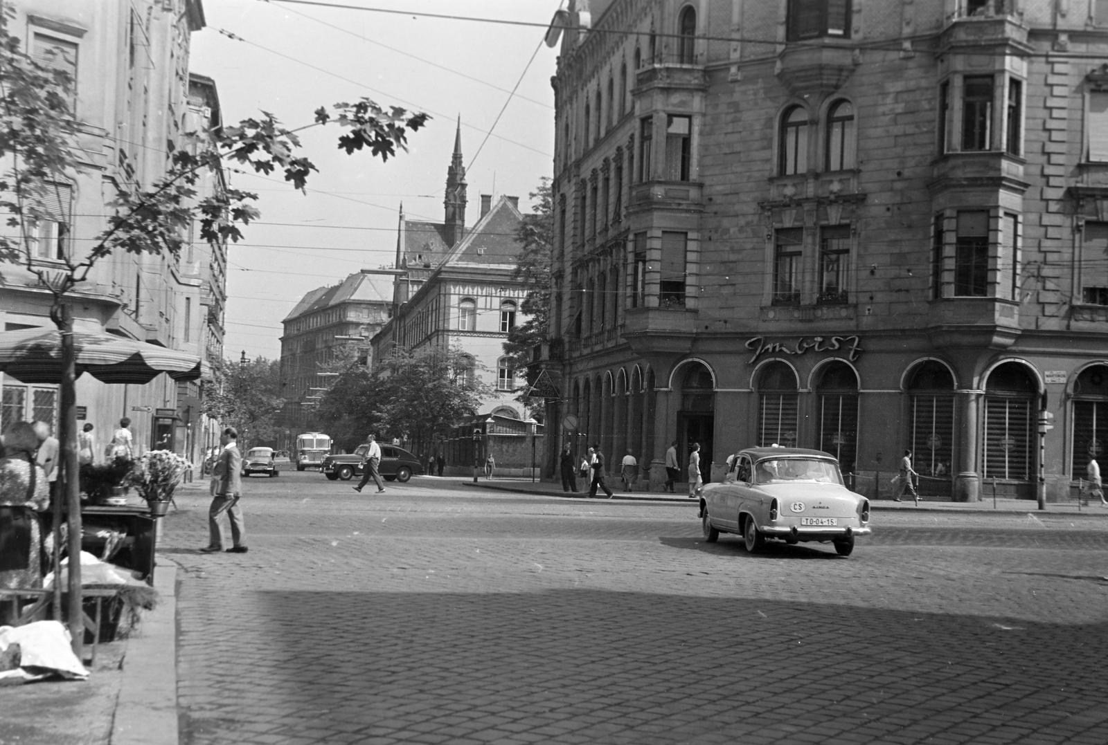1962, Bordács Ferenc, Simca Aronde, Fortepan #309644