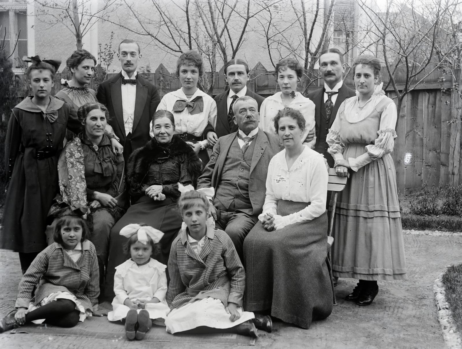 1909, Gödény János, család, generációk, Fortepan #309913