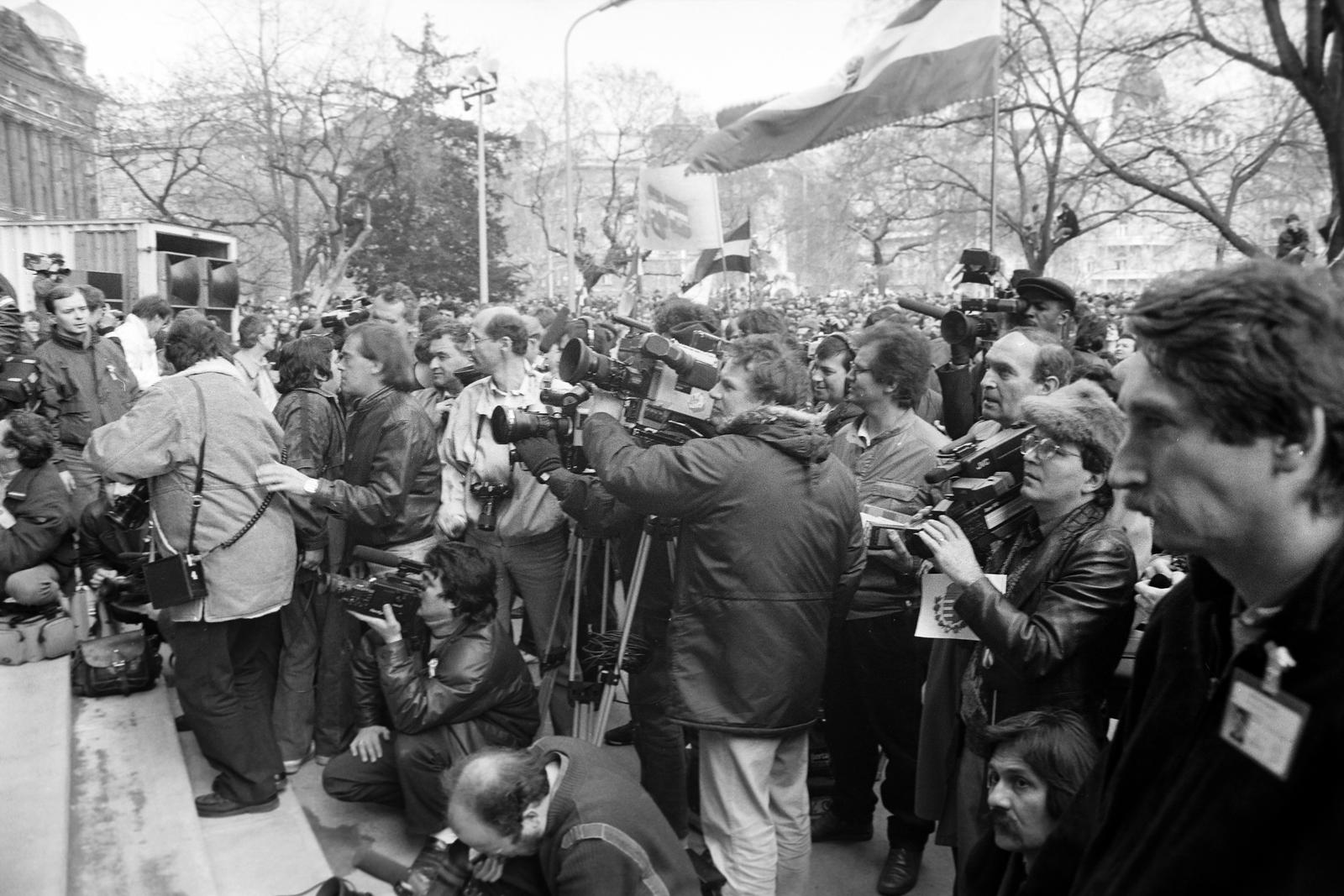 1989, Krizsán Árpád, Fortepan #310369