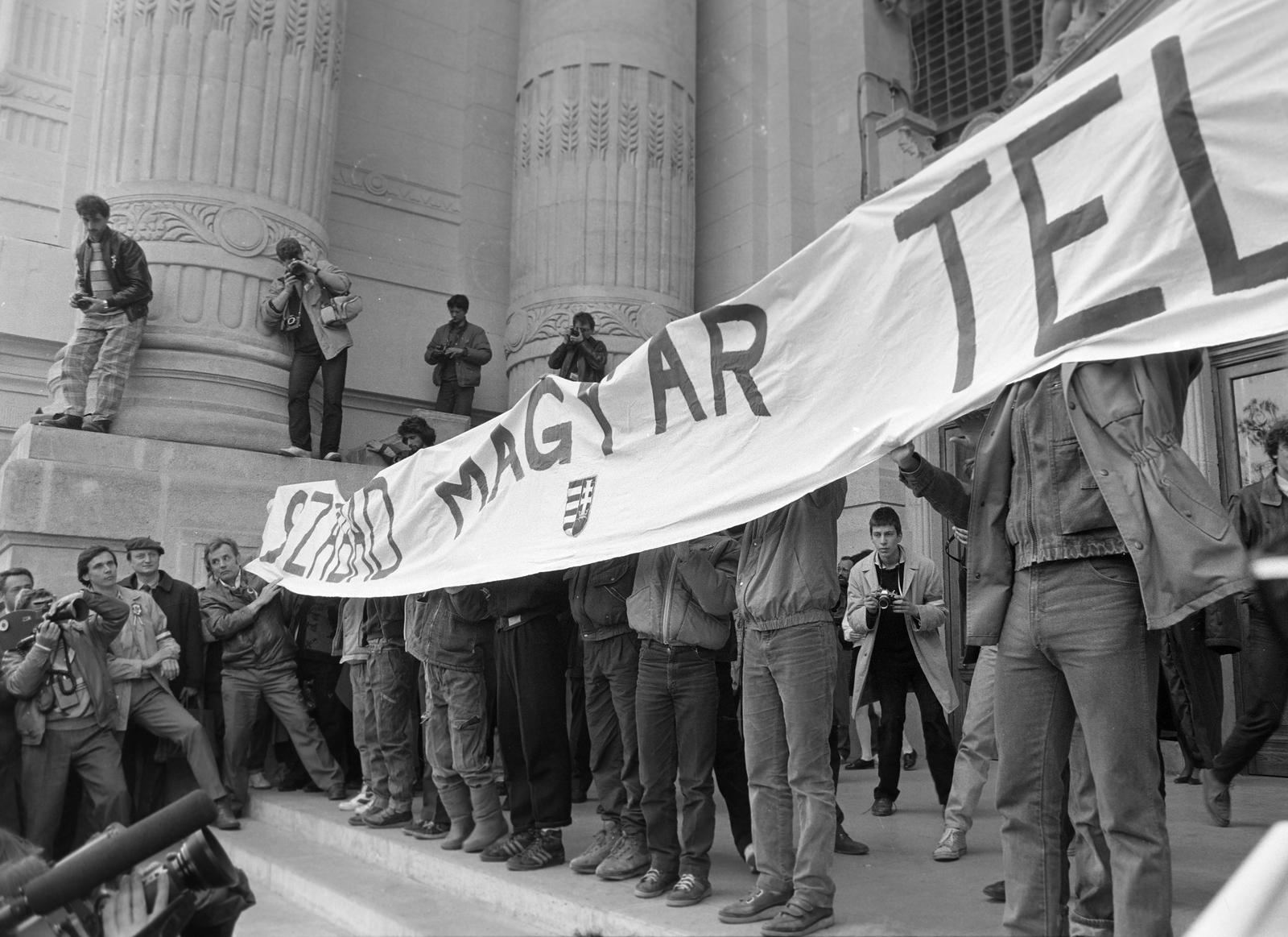 1989, Krizsán Árpád, Fortepan #310376