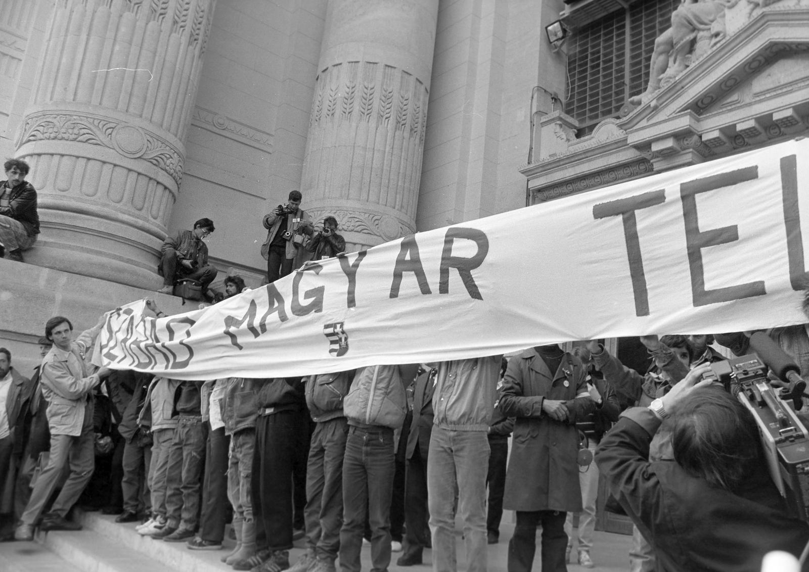 1989, Krizsán Árpád, Fortepan #310378