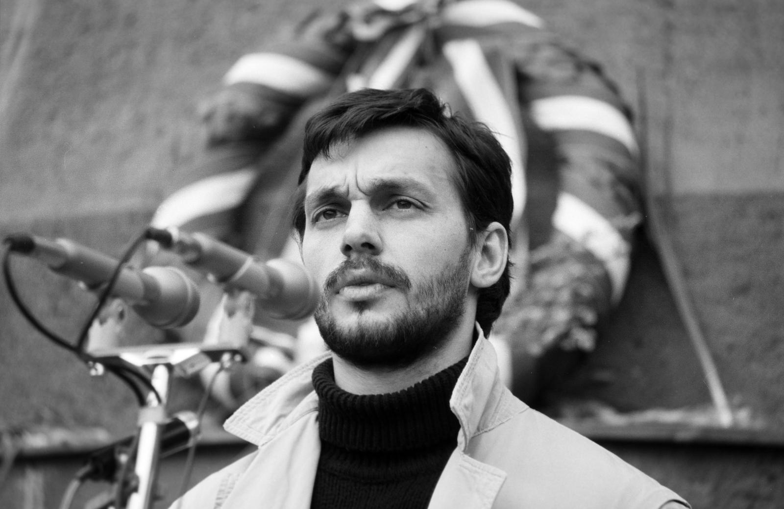 1989, Krizsán Árpád, Fortepan #310382