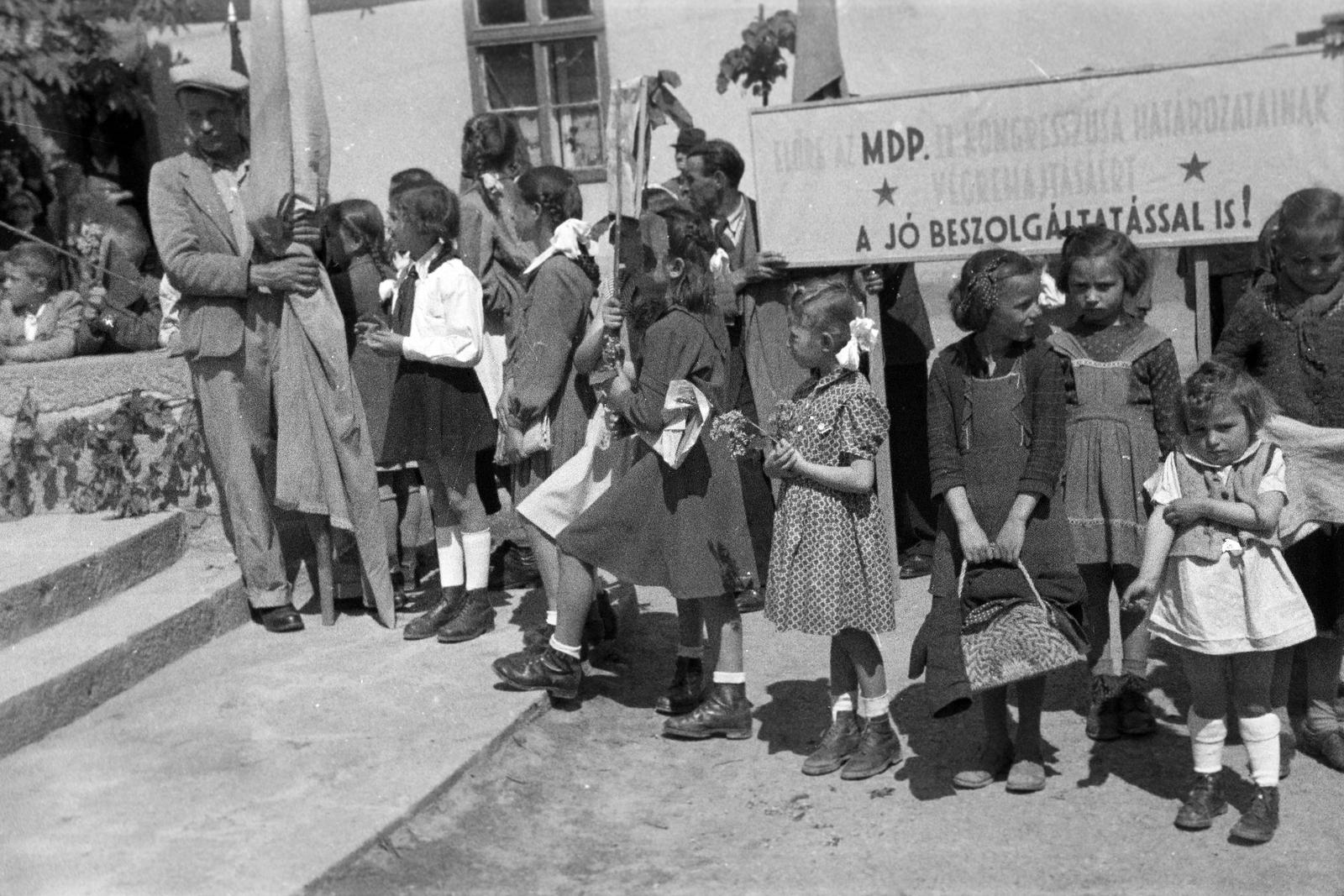 1952, Lindner család, Fortepan #311161