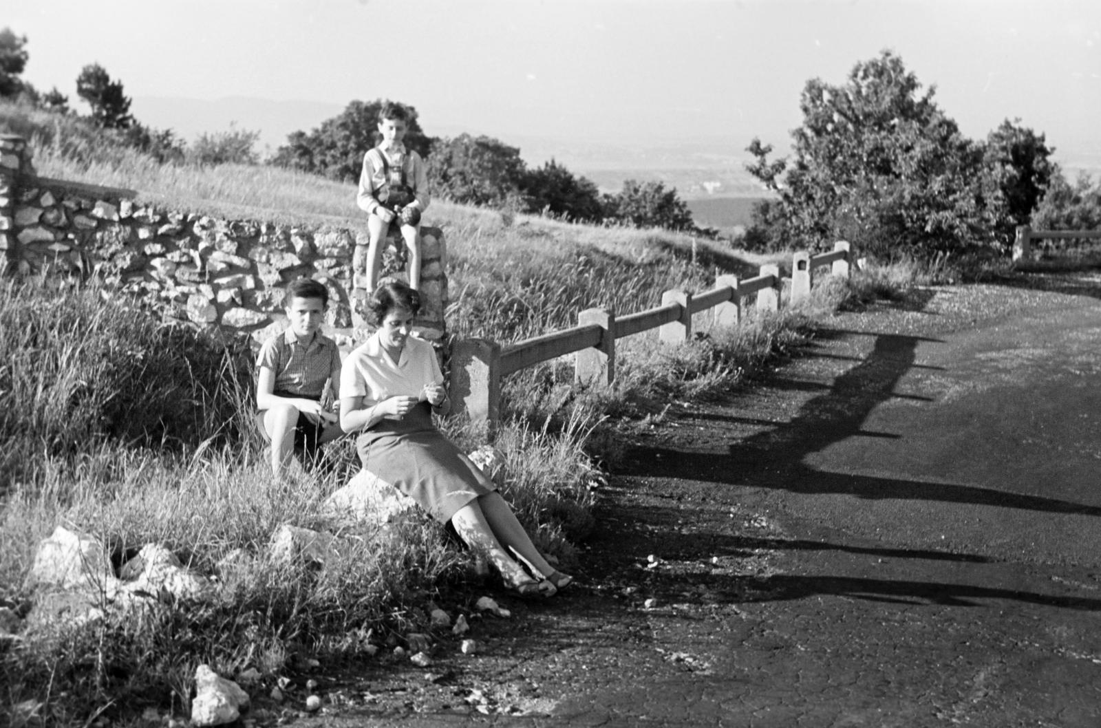 1961, Lindner család, Fortepan #311244