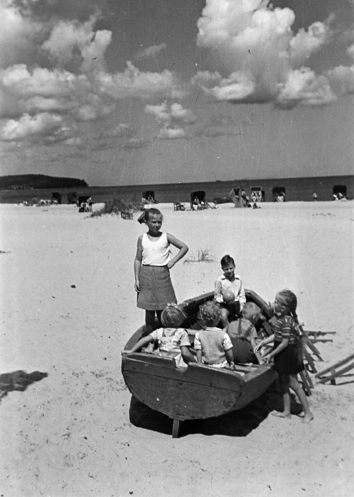 1959, Lindner család, Fortepan #311301