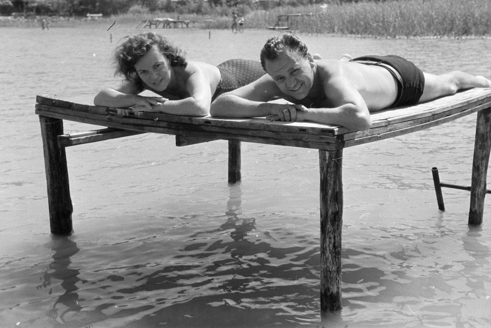 1961, Lindner család, Fortepan #311387