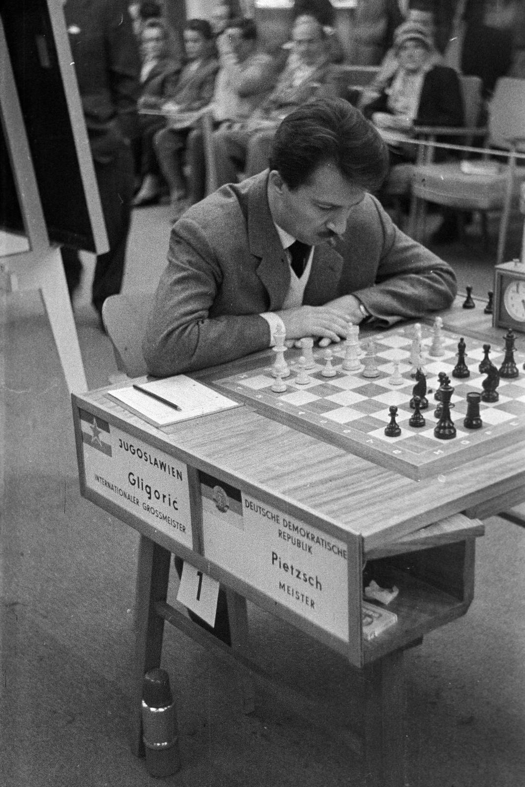 1969, Lindner család, verseny, sakk, Fortepan #311495