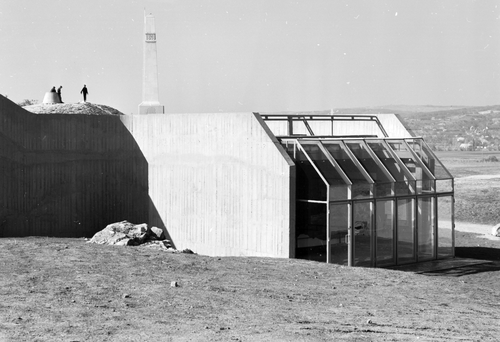 Hungary, Pákozd, a Pákozd-sukorói csata emlékére épített múzeum és emlékmű., 1978, Építésügyi Dokumentációs és Információs Központ, VÁTI, Fortepan #31165