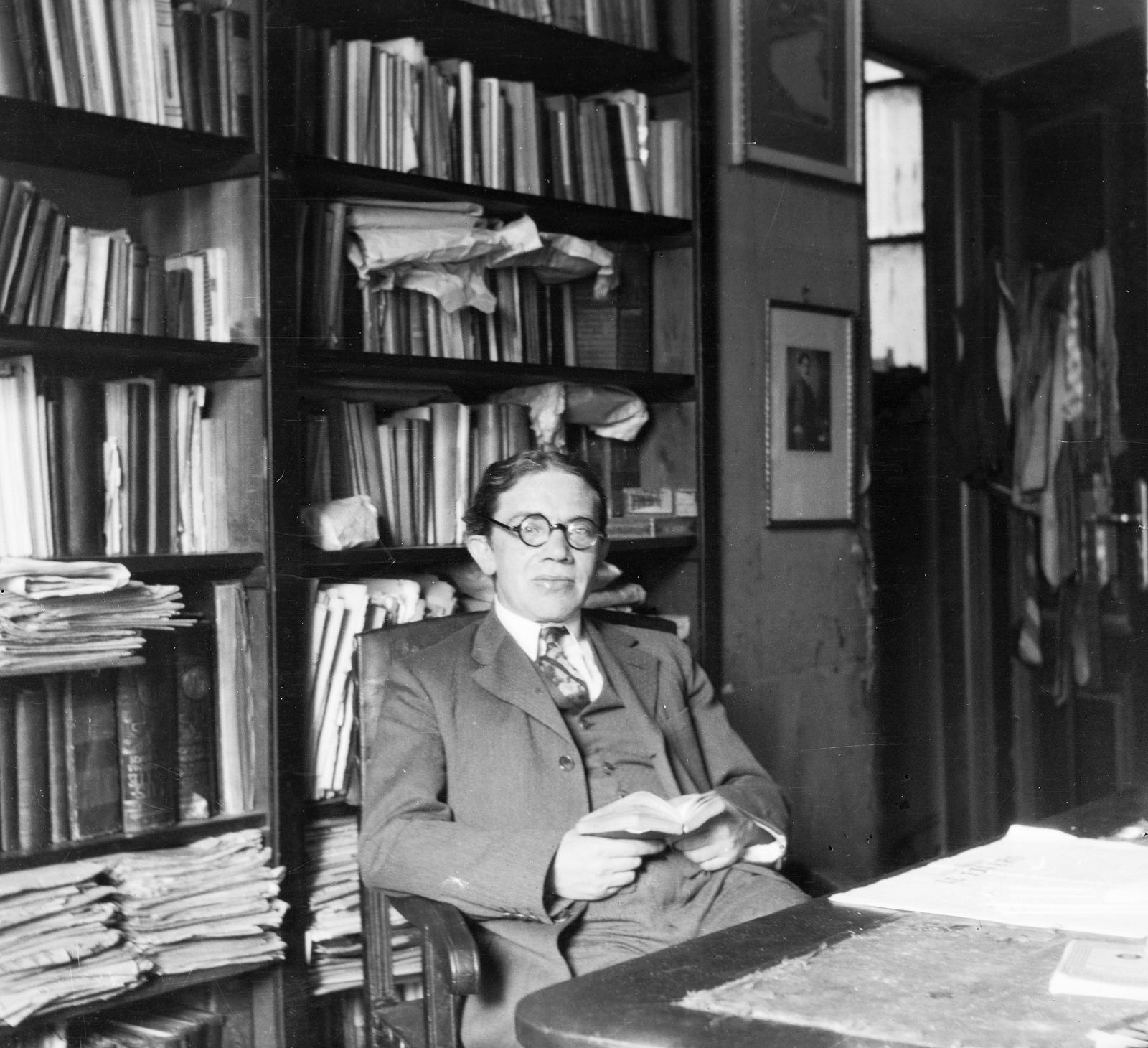 1930, Ódon Antikvárium, Fortepan #312091