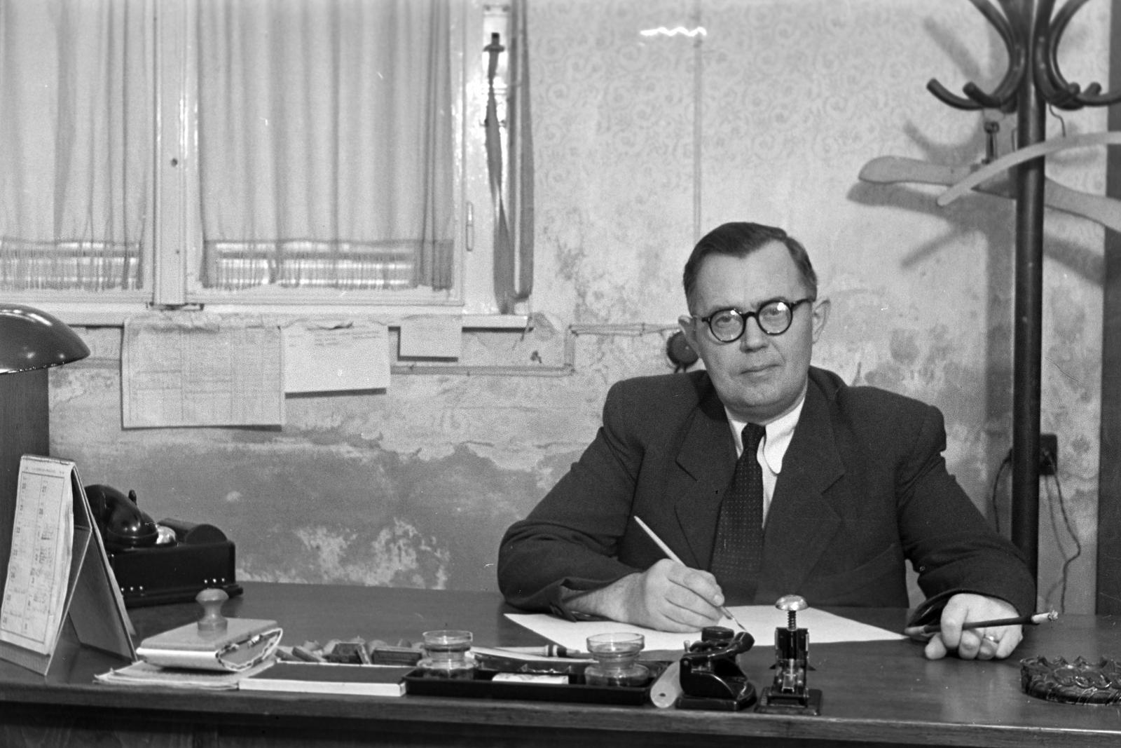 1953, Petrók Károly, Fortepan #312101