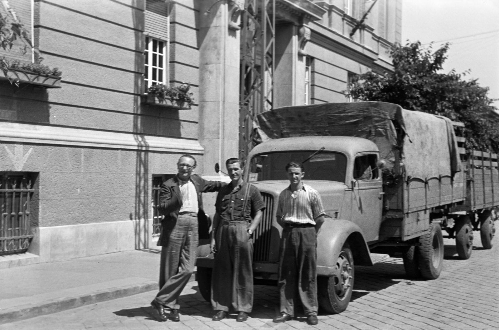 1950, Petrók Károly, Fortepan #312276