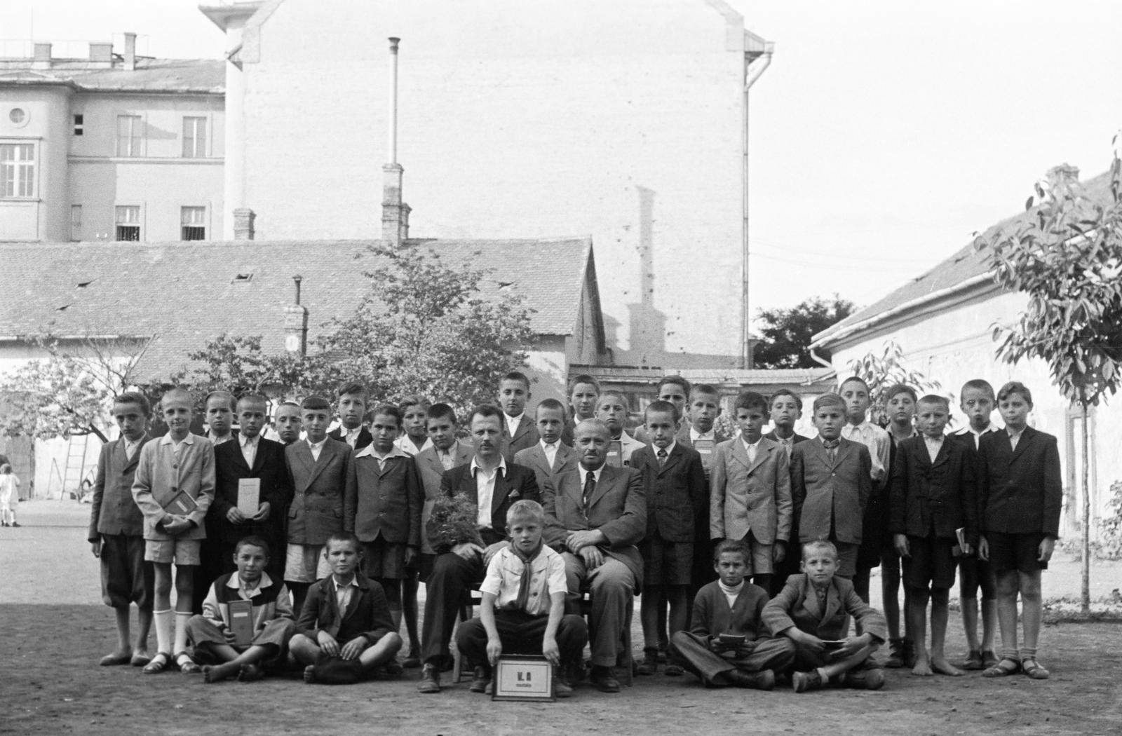 1949, Petrók Károly, Fortepan #312347