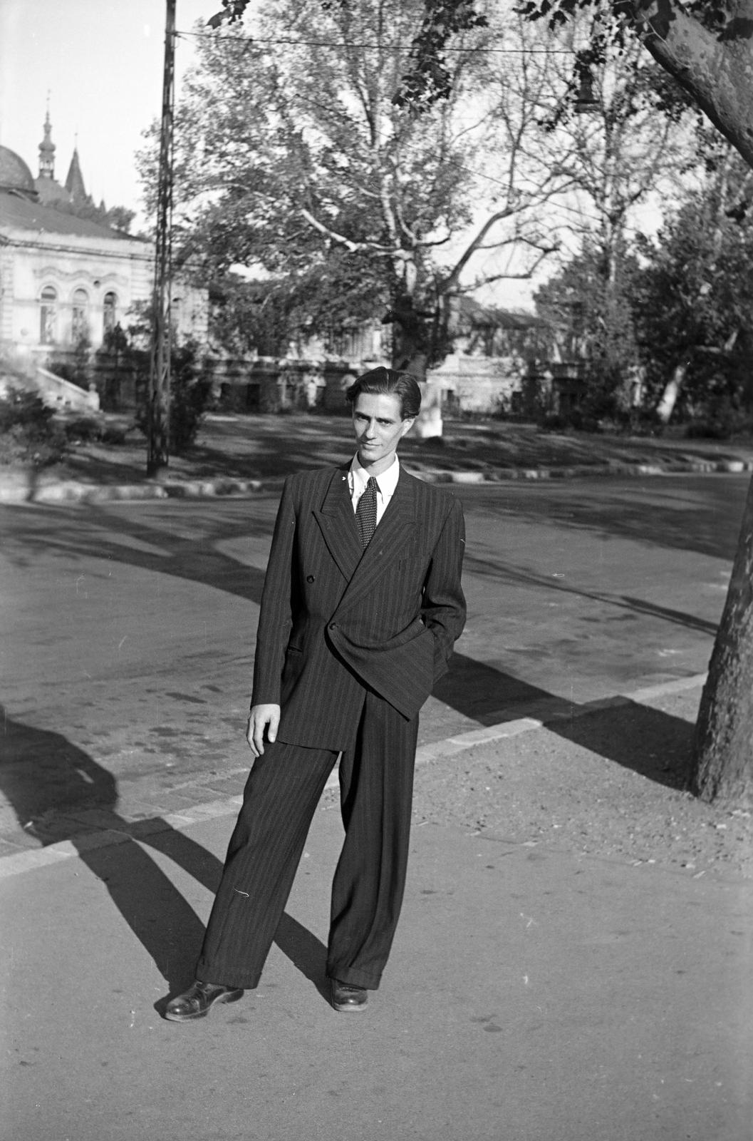 1949, Petrók Károly, Fortepan #312361