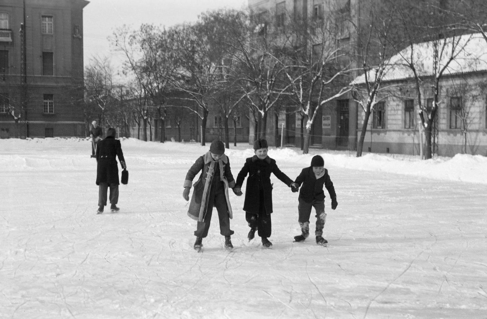 1947, Petrók Károly, Fortepan #312369